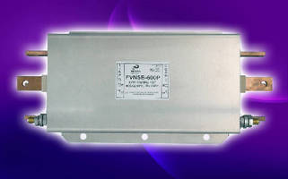 3-Phase+Neutral Line EMC Filters Handle up to 600 Amps